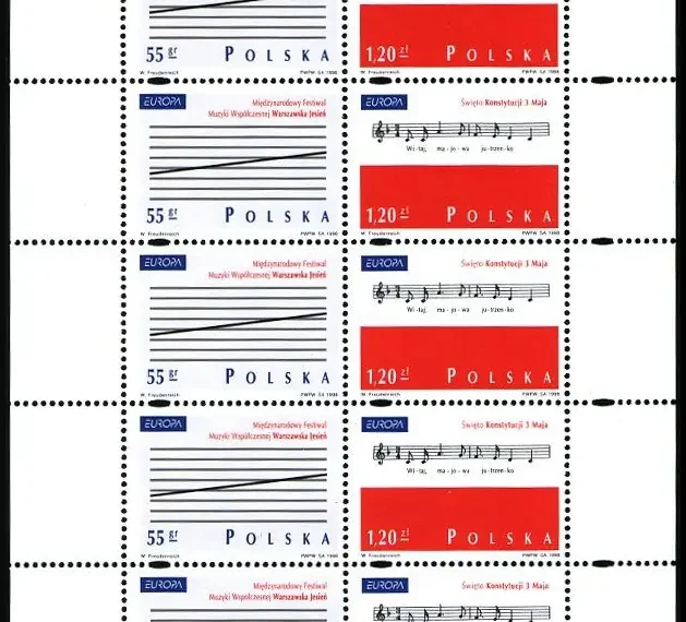 Europa - CEPT- festiwale i święta narodowe