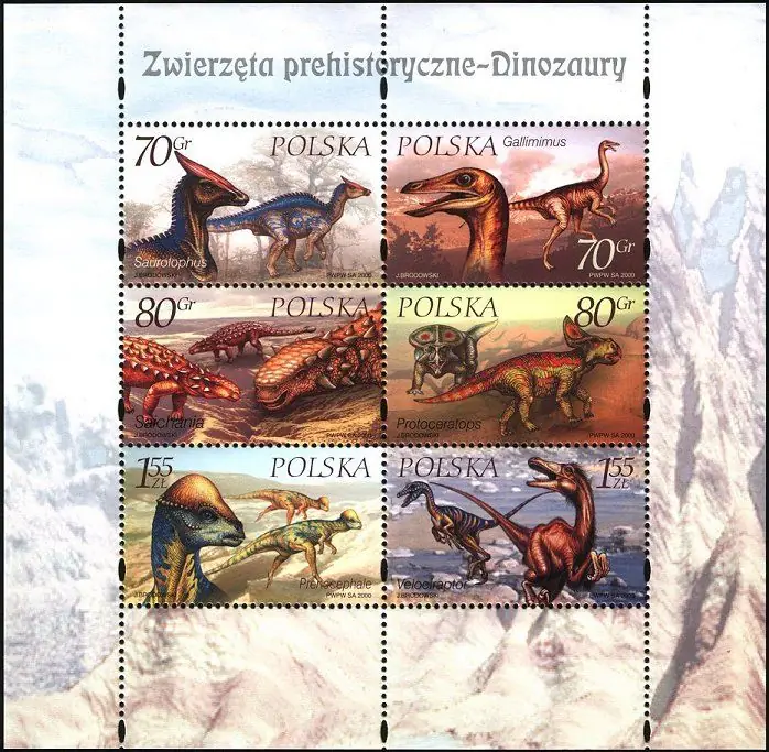 Zwierzęta prechistoryczne - dinozaury