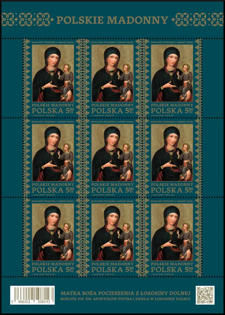 Polskie Madonny Matka Boża Pocieszenia z Łosociny Dolnej